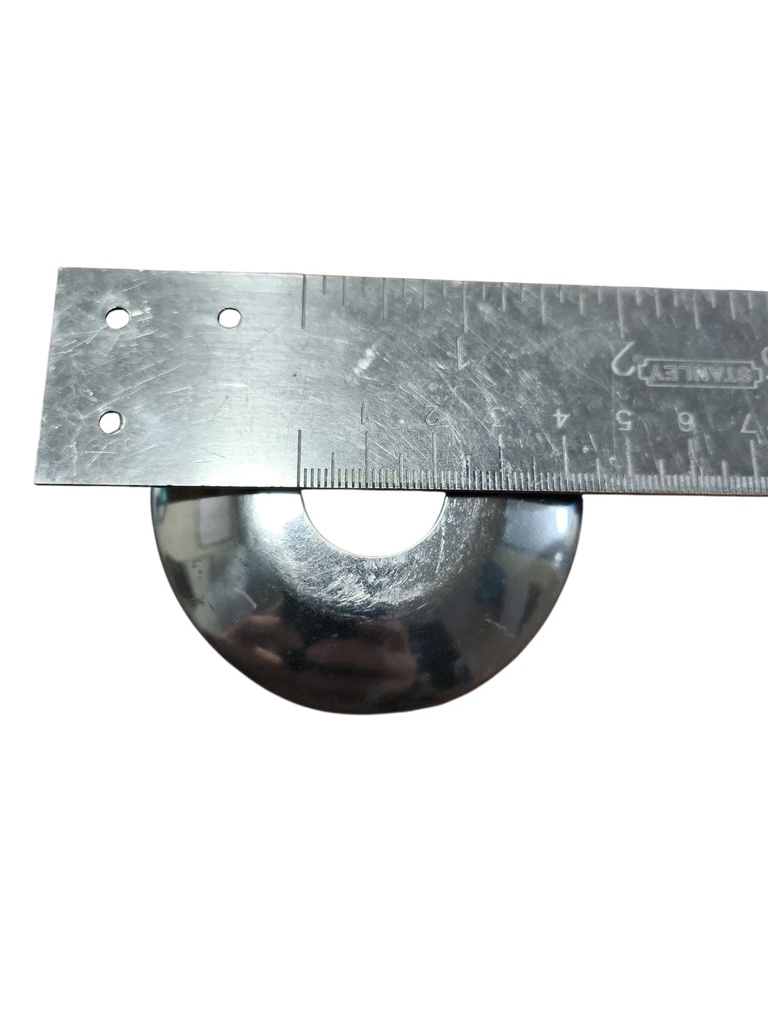 Roseta Embellecedor Cromado para llave agua