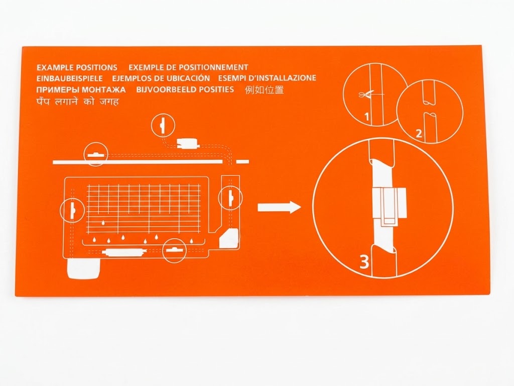 REPUESTO Accesorio dispositivo antisifón (anti-siphoning device) Aspen bombas de condensado Orange