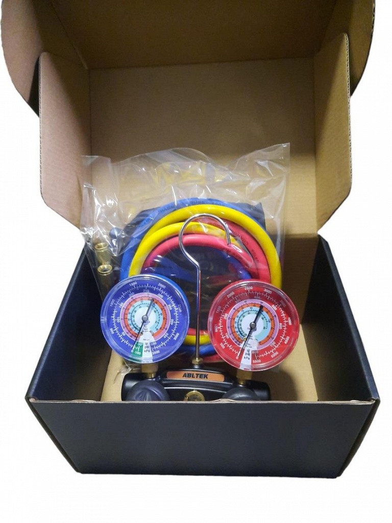 MANIFOLD 60" 800-4000 CON MANGUERAS R410A PREMIUM ABLTEK