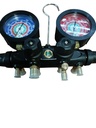 4 VALVES FORGET ALUMINIUM MANIFOLS R32-R410 R134 R22