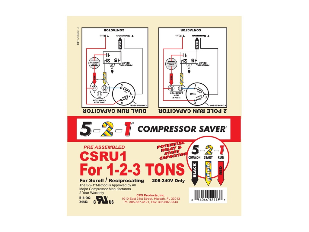 COMPRESSOR SAVER® 1 a 3 toneladas CPS