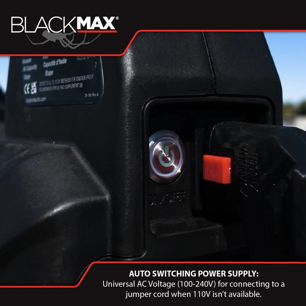 Bomba de Vacio 6 CFM 2 etapa CPS BlackMax®