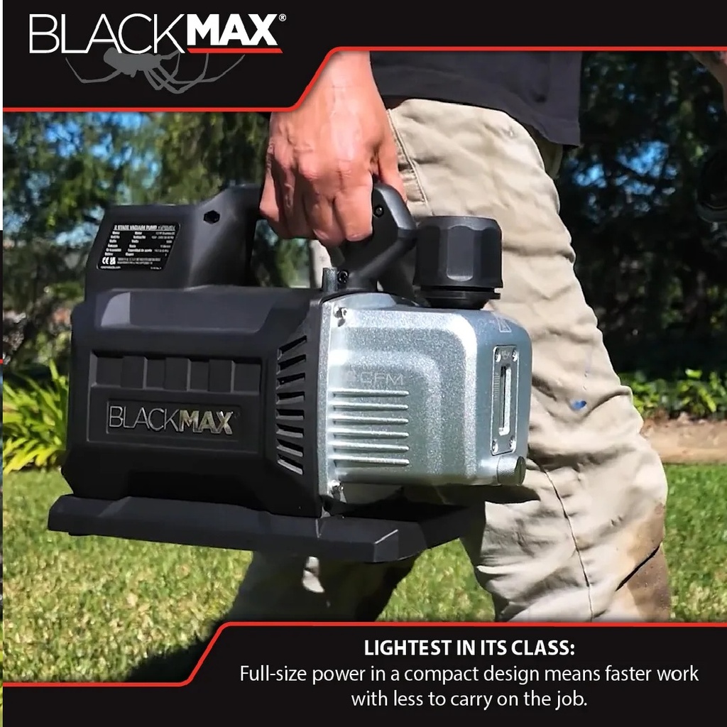 Bomba de Vacio 6 CFM 2 etapa CPS BlackMax®