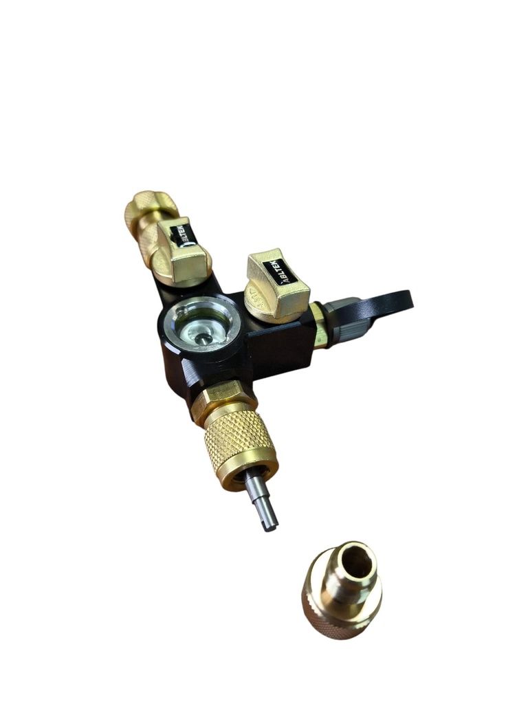 REMOVEDOR DE VALVULA DUAL,  Extractor De Nucleo 1/4" Valvula