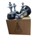 Base Soporte Piso Goma *Redondos* Antivibración PACK 4 PCS