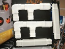 Acces. Abltek - Terminal de Pared Pasada Cielo AC  - Wall top inlet 200X86X70 mm