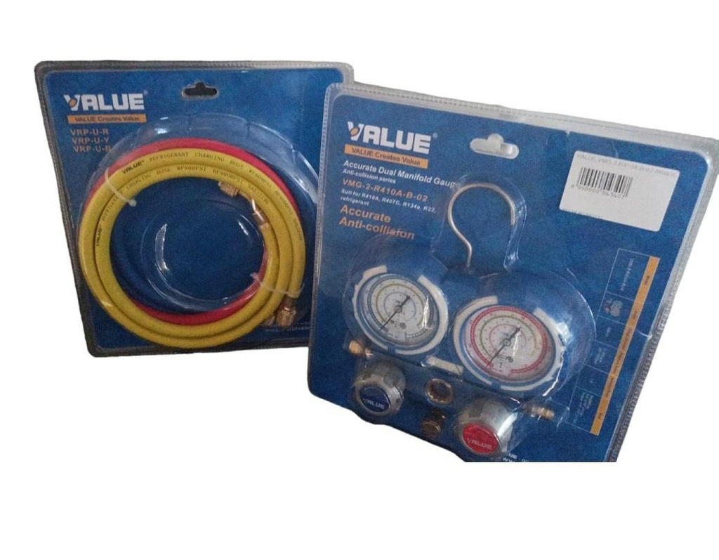 VALUE MANOMETRO 68MM (DISPLAY) *CON* MANGUERA R410