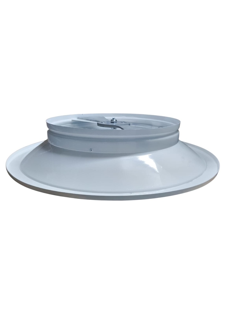 DIFUSOR CIRCULAR METALICO ESMALTADO 14"