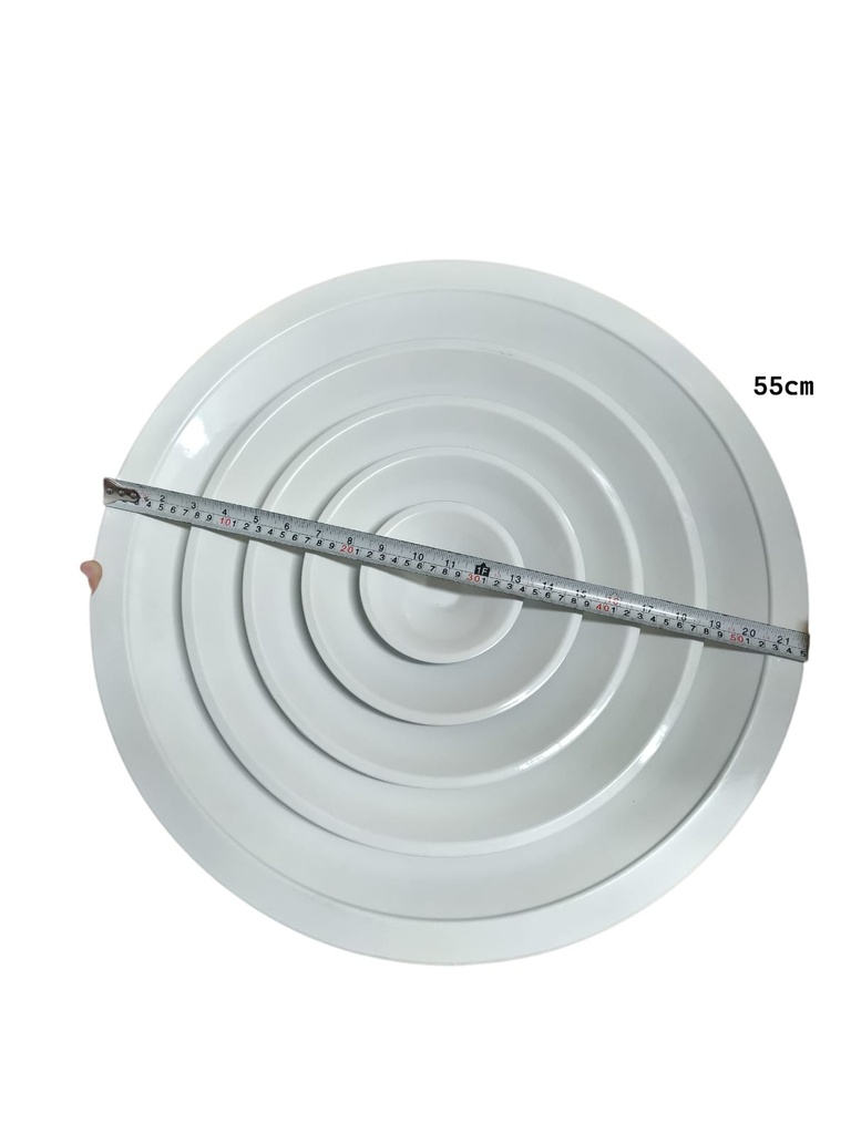 DIFUSOR CIRCULAR METALICO ESMALTADO 14"