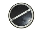 DIFUSOR CIRCULAR METALICO ESMALTADO 14" con aleta negra