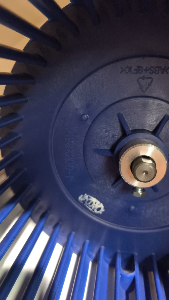 Motor ventilador y rodetes  Ducto 36K MIDEA
