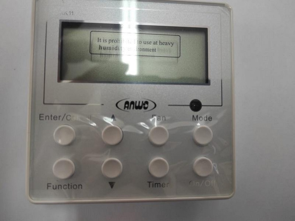 Termostato Controller Programable Anwo Pantalla Lcd