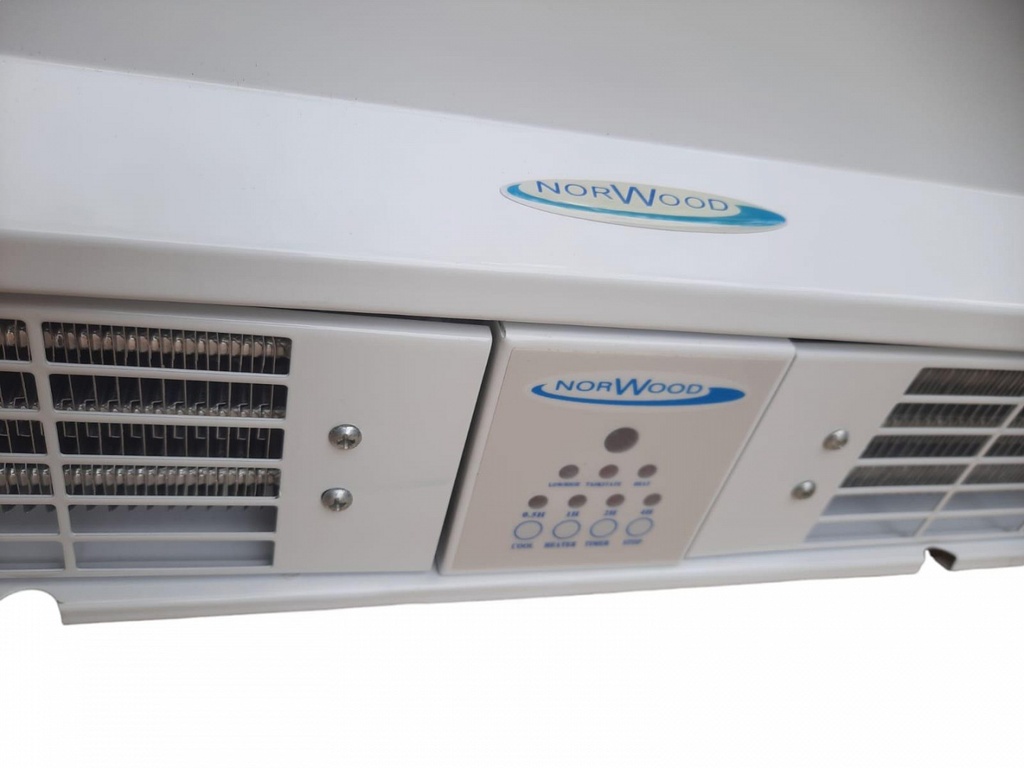 NORWOOD Cortina de Aire con Calefactor 120cm 380/3/50Hz