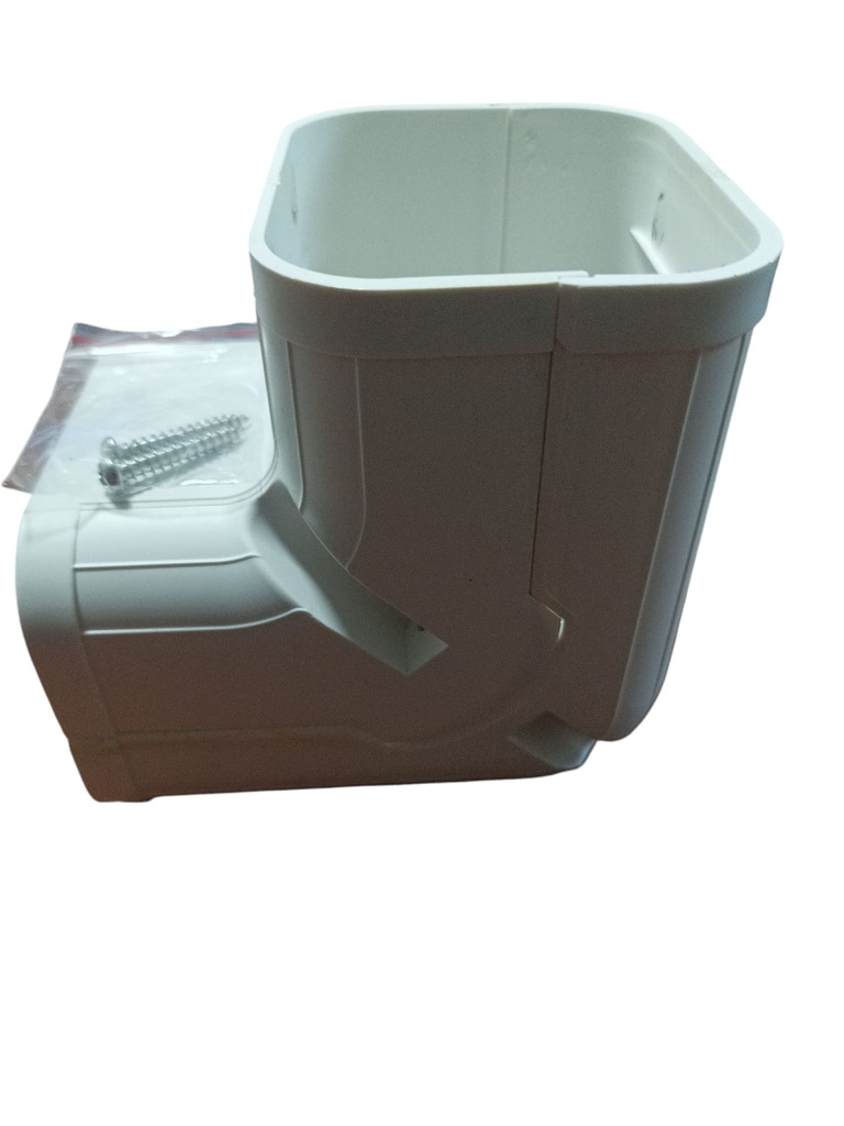 Angulo Plano Interior y exterior - Vertical bend 111x86x70x111mm