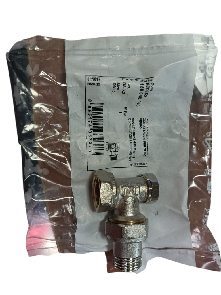 Codo Radiador Reg. 1/2  Fe