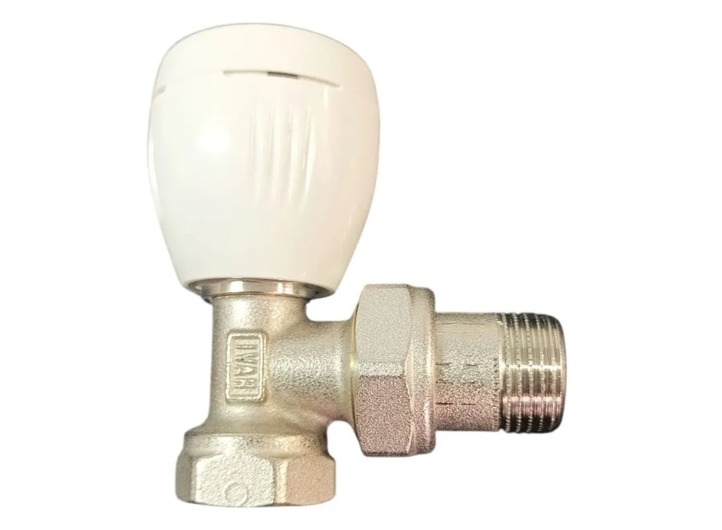 VALVULA RADIADOR ANG. DOB. REG. 1/2"