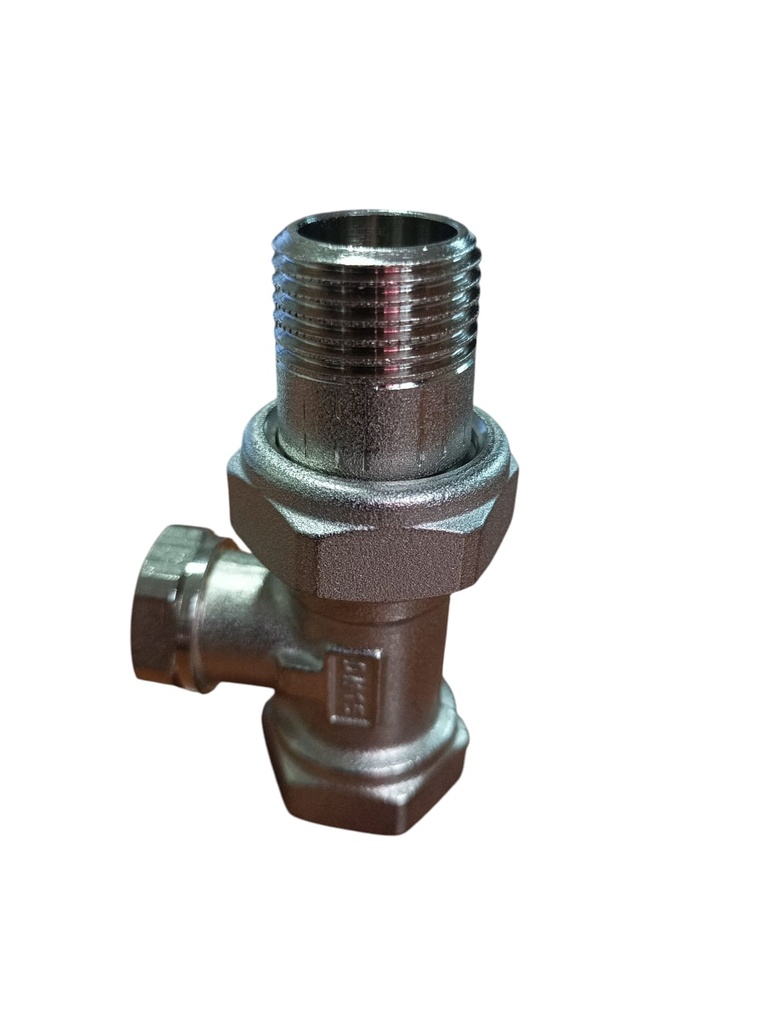 UNION RECTA RADIADOR REG. 1/2"