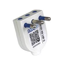 Enchufe  Macho Volante 2P T 10A BLANCO