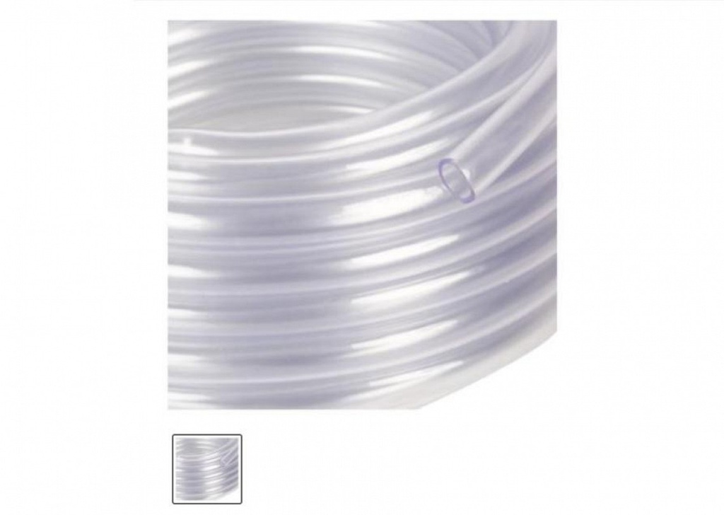 MANGUERA 9MM int 3/8" ROLLO 50MTS (TRANSPARENTE)