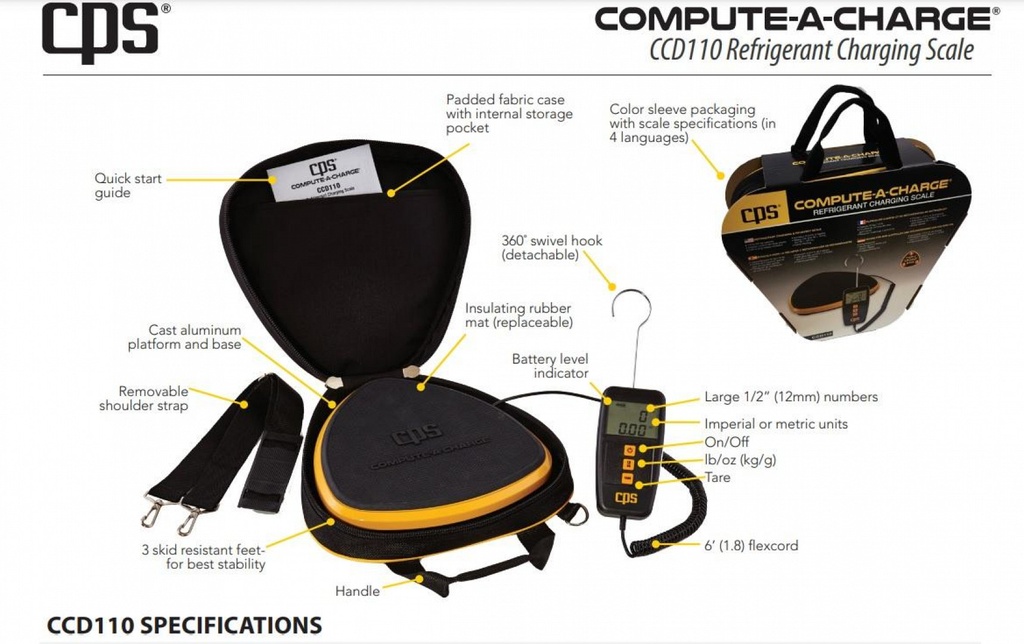 Pesa Digital  Compute-A-Charge Scale Features CPS 50 Kg