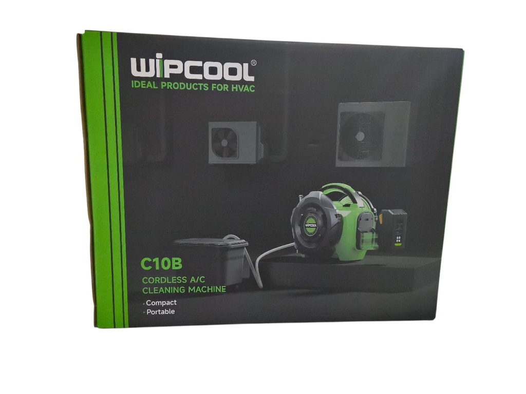 Bomba de limpieza A/C C10B + Batería WIPCOOL