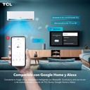TCL MODELO BREEZEIN 2.0 AIRE ACONDICIONADO SPLIT 12000 BTU INVERTER FRIO/CALOR R32