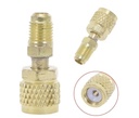 Adaptador  1/4" H (R22) x 5/16" M (R410) GENERICO