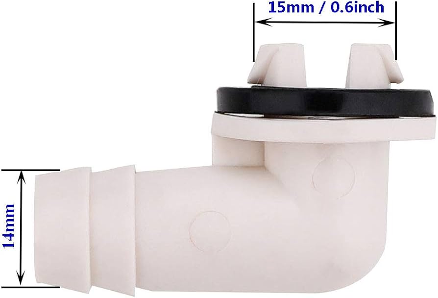 Conector Drenaje, Boquilla Desague para Aire modelo MIDEA