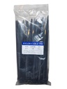 Amarras plasticas negras 200mm x 4,8m (empaque 100 unidades)