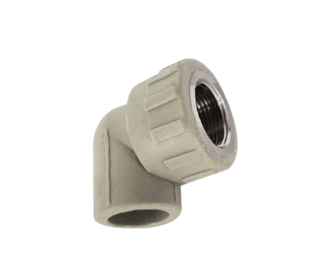 Codo PPR 90  25x1/2"HI Injerto Metalico