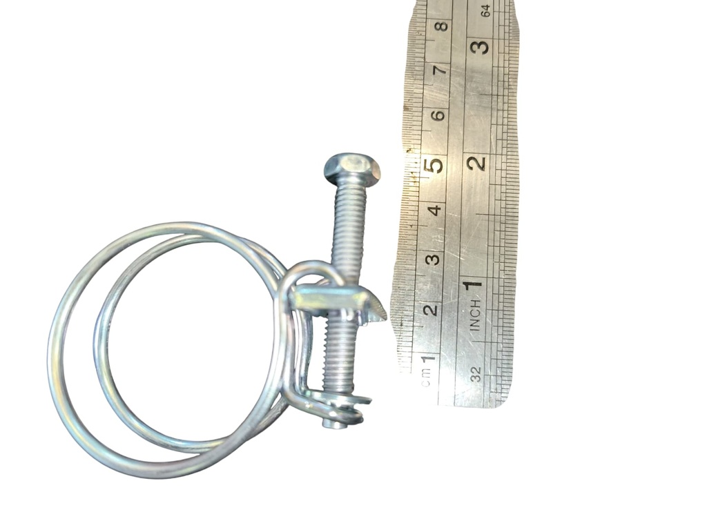 Abrazadera de alambre doble