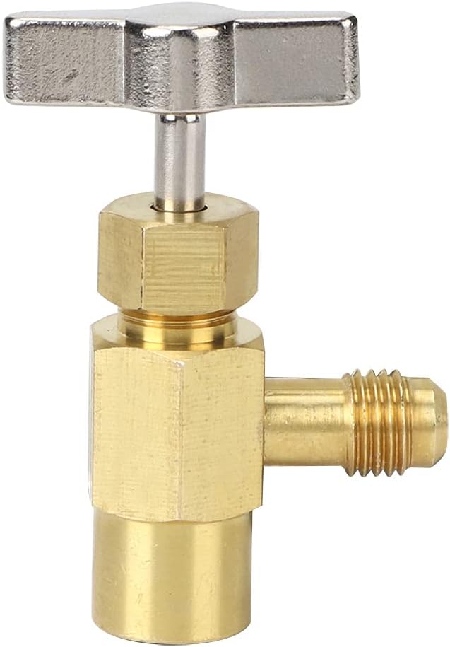 Valvula adaptador botella de refrigerante