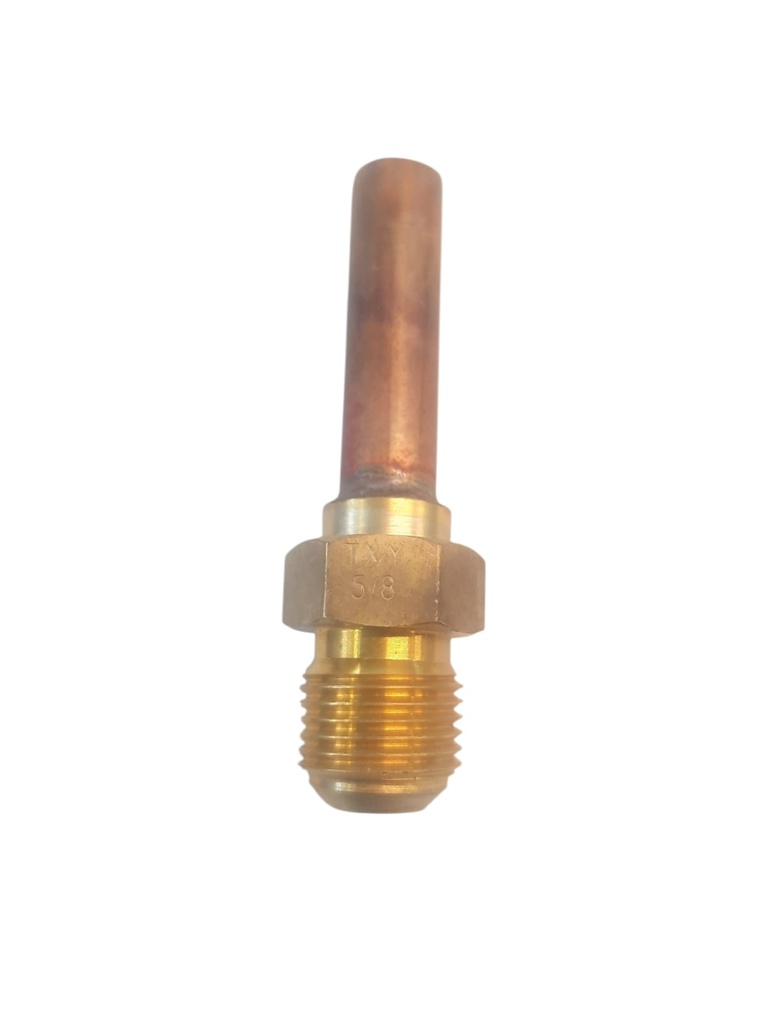 Adaptador en bronce 3/8 "