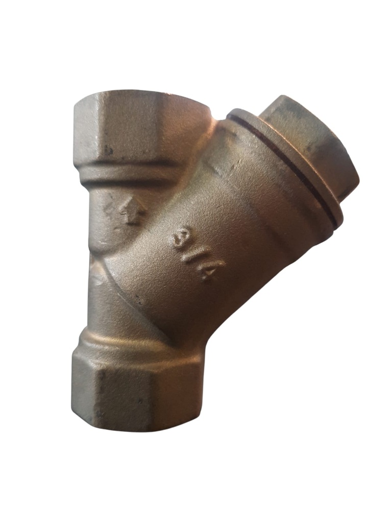 Valvula recoletora de impurezas en Bronce 3/4"