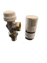ACCESORIO RADIADOR-KIT Valvula Termostática Doble Angular 1/2" FE HILO HI
