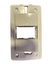 Interruptor Doble Semi Armado Blanco Lexo