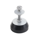 Base Soporte Piso Goma *Redondos* Antivibración PACK 4 PCS- ABLTEK