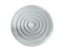 DIFUSOR CIRCULAR METALICO ESMALTADO 14"