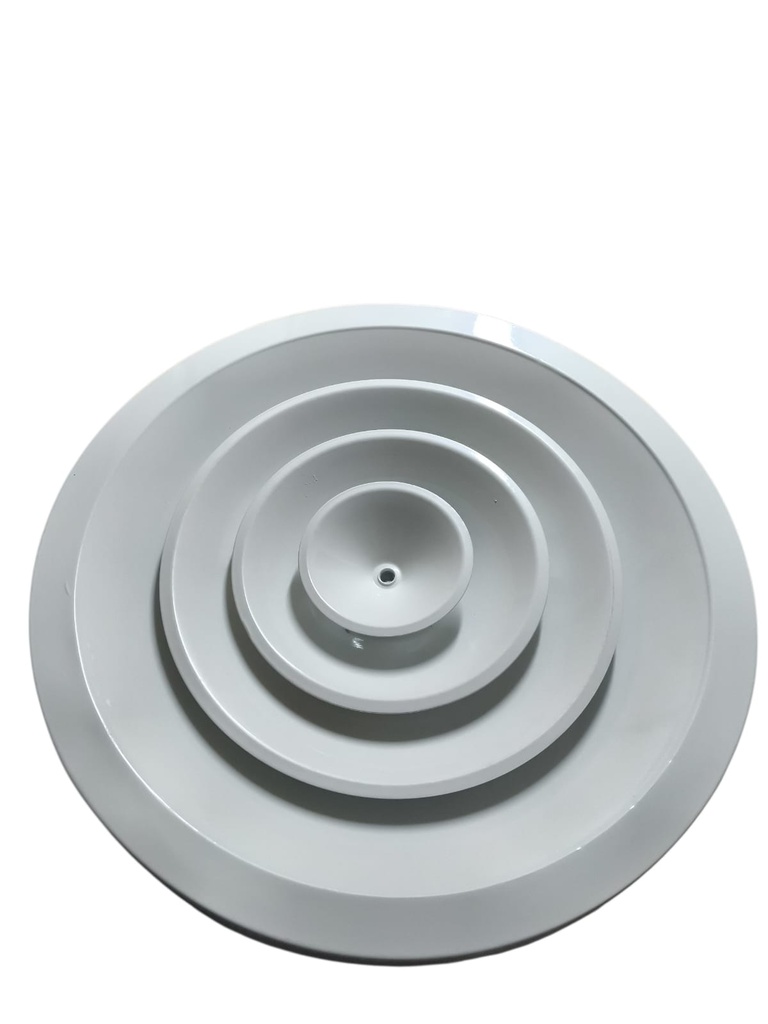 DIFUSOR CIRCULAR METALICO ESMALTADO 12"