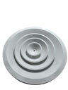 DIFUSOR CIRCULAR METALICO ESMALTADO 12"