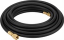 Manguera de vacio/carga HV6 CPS de 6 pies, color negro, con conexiones de 3/8".