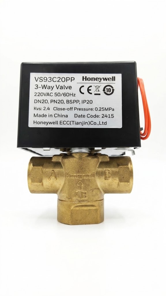 VALVULA HONEYWELL FAN COIL 3 VIAS 3/4 PULGADA - BSPP