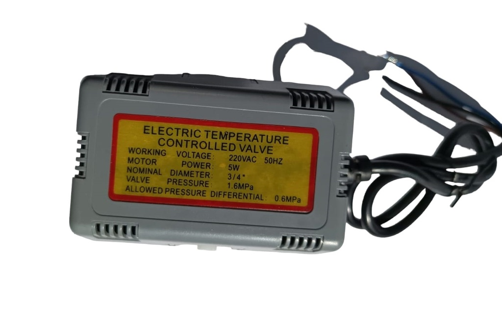 VALVULA LONG THERM 3 VIAS 3/4 PULGADA 3 cables