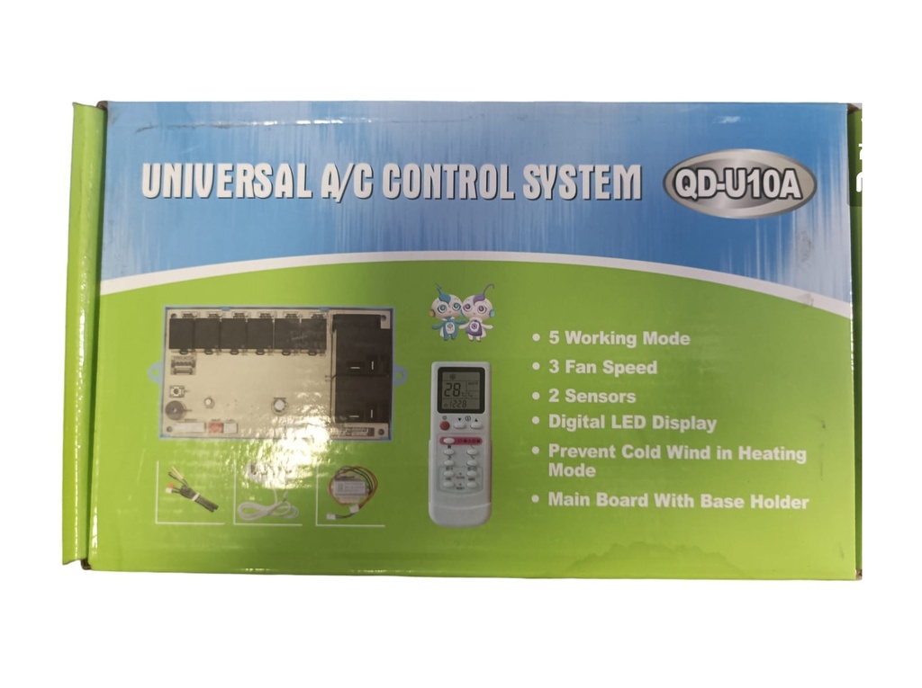 TARJETA UNIVERSAL PARA AIRE ACONDICIONADO ON OFF mod. QDU10A