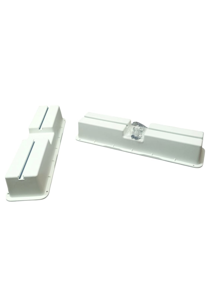 Base Soporte a Piso de Acrílico 9-36 PACK 2 PCS