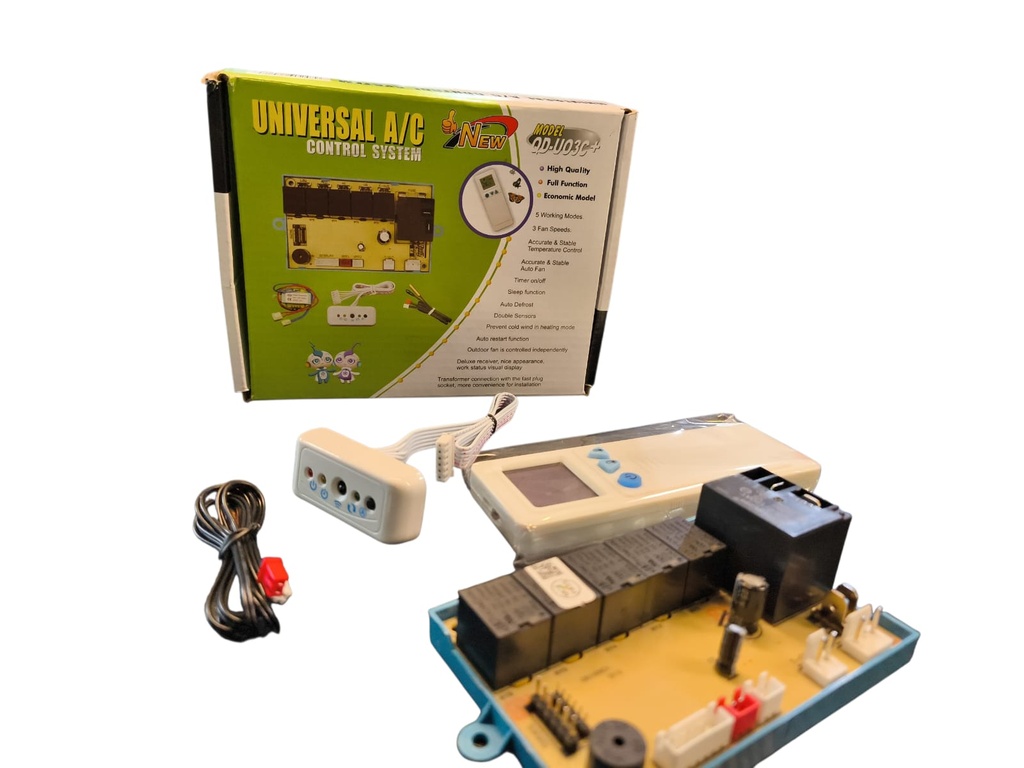 TARJETA UNIVERSAL PARA AIRE ACONDICIONADO ON OFF mod. QDU03C
