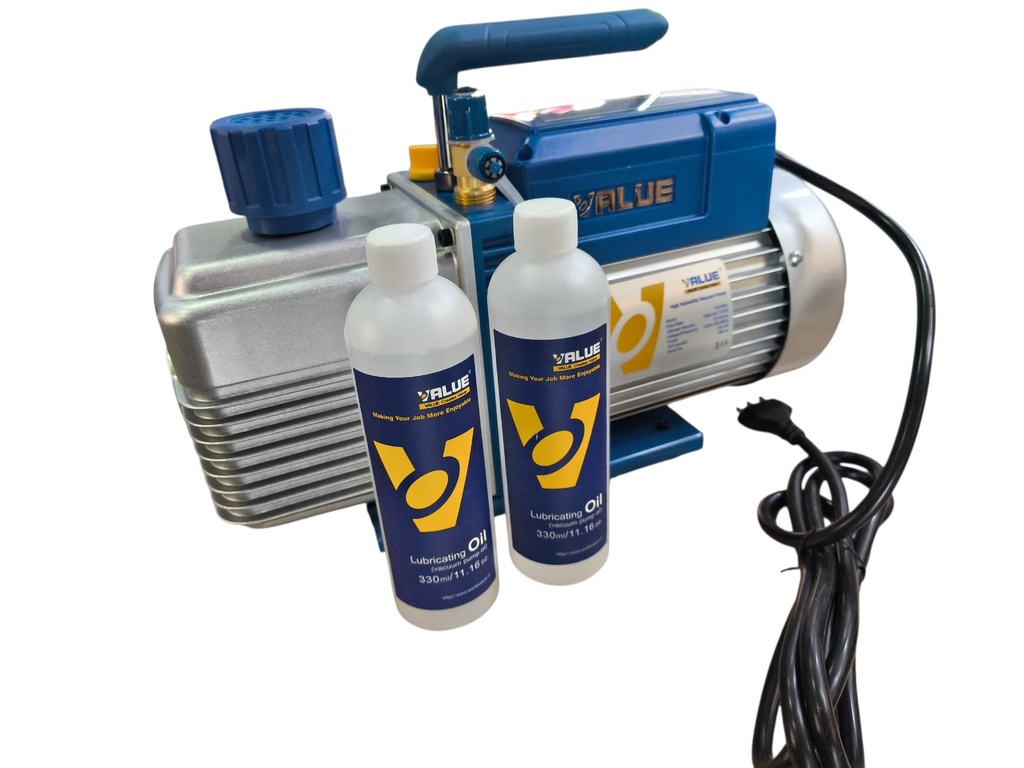 Bomba de Vacio 6 CFM  2 Etapa.  VALUE VE260N
