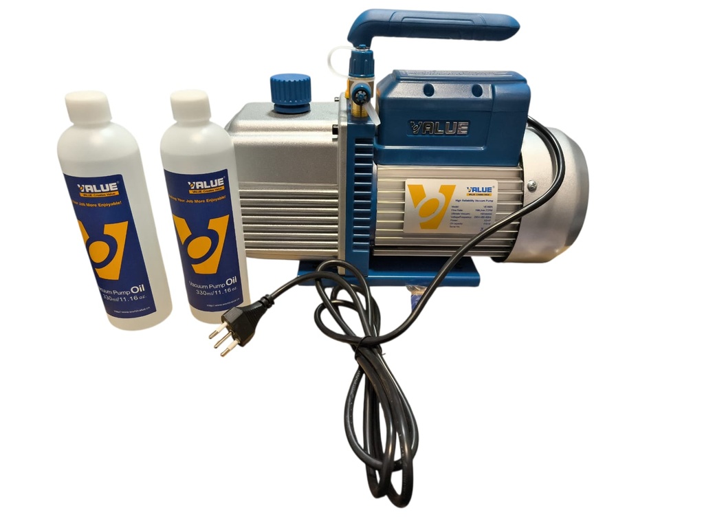 Bomba de Vacio 7 CFM  1 Etapa.  VALUE VE160N