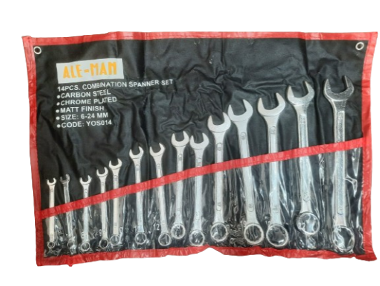 LLAVE PUNTA CORONA  14PCS