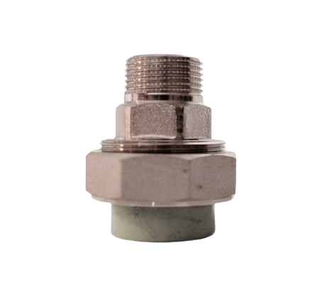 Terminal PPR D40x1.1/4" HE Injerto Metalico